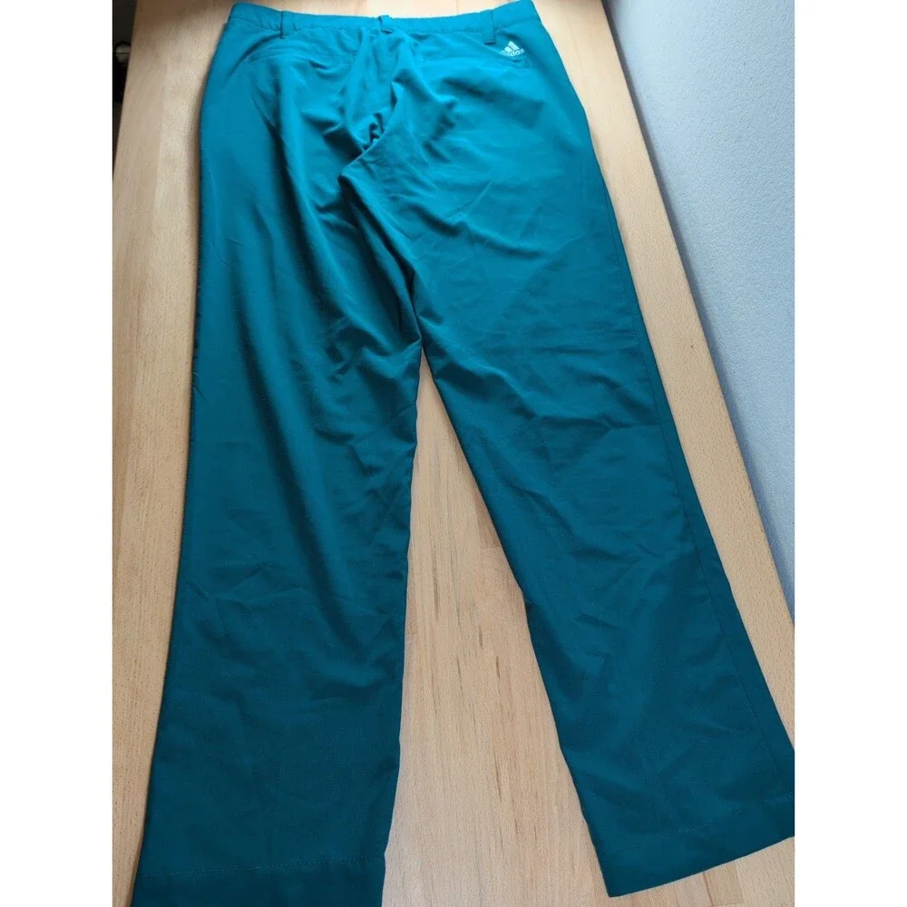 Adidas Ultimate365 Mens Golf Pants 32x30 Performance Stretch Teal